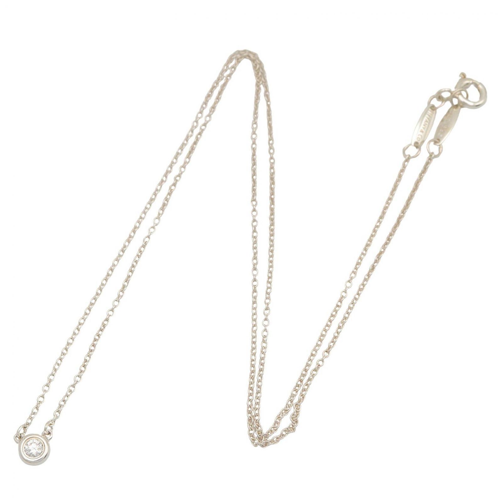 ティファニー TIFFANY＆CO ネックレス バイザヤード シングル 