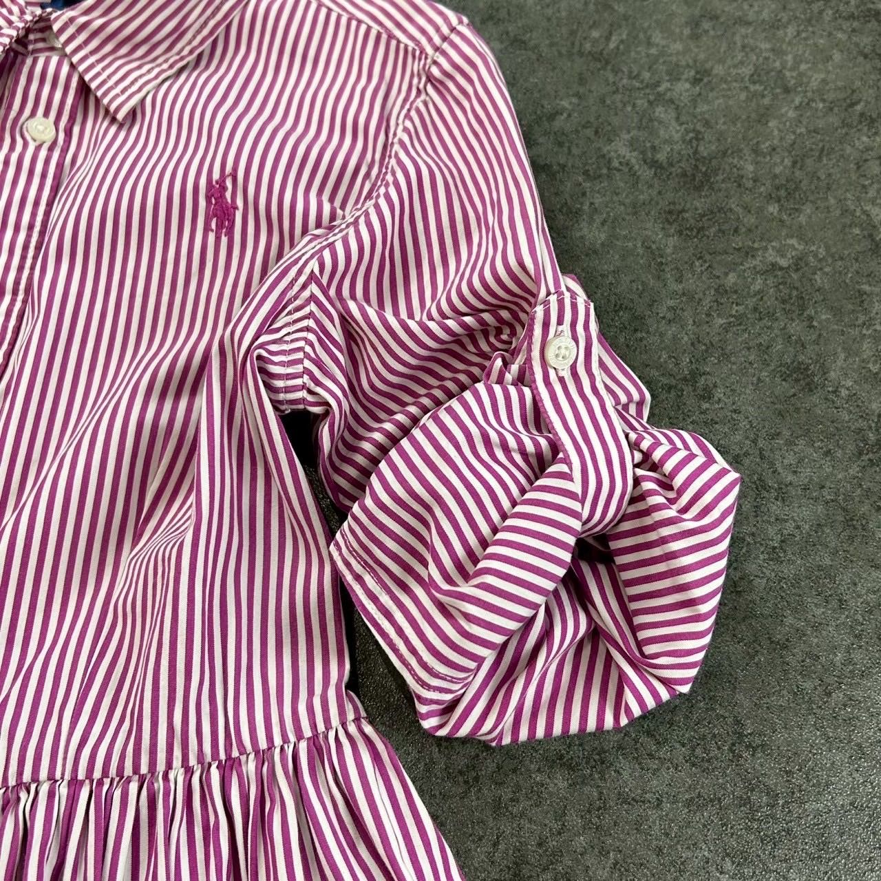 POLO RALPH LAUREN ワンピース 2サイズ POLO RALPH LAUREN ラルフローレン シャツワンピース ロング