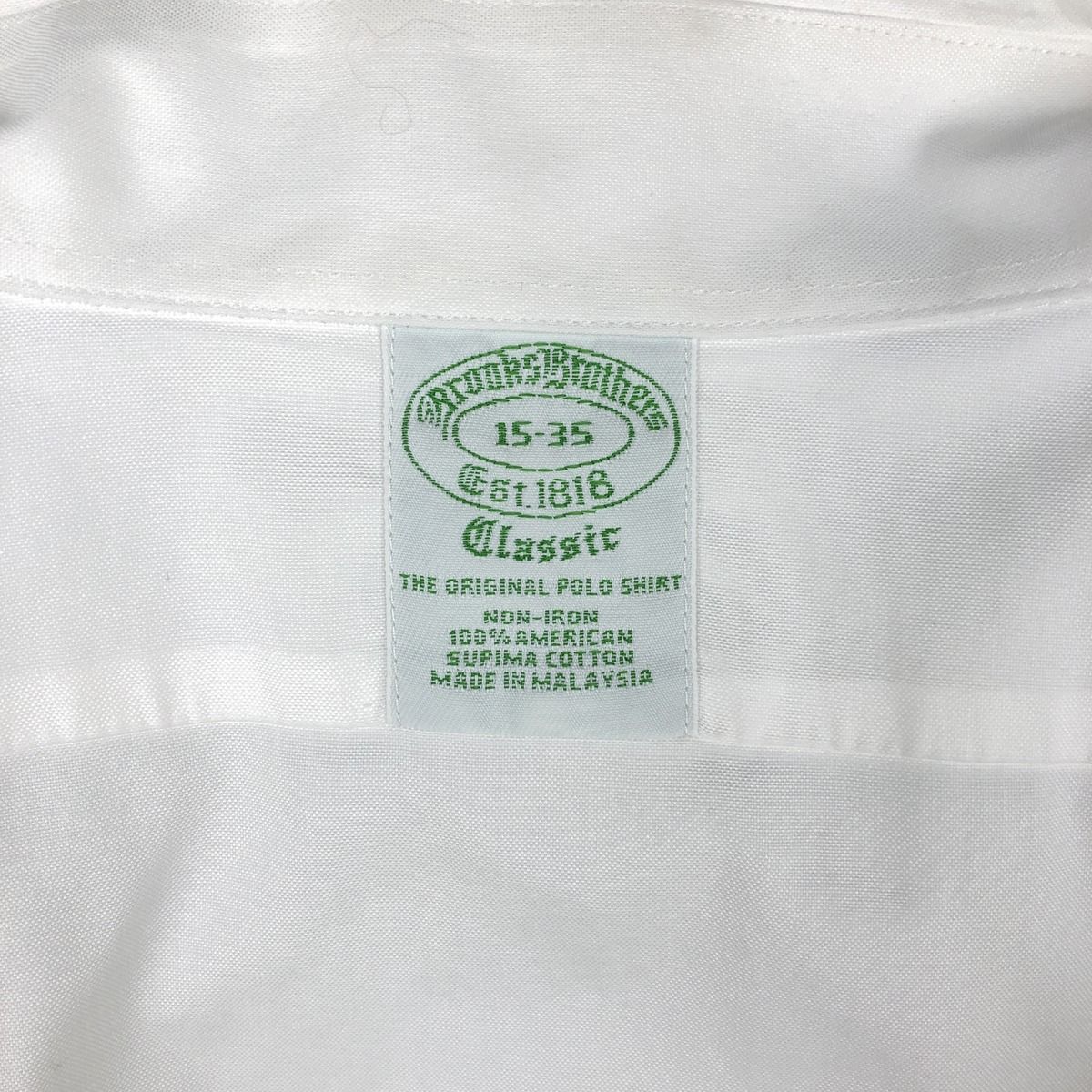 古着 ブルックスブラザーズ Brooks Brothers Est.1818 Classic 長袖 ボタンダウンシャツ メンズM相当/eaa614726
