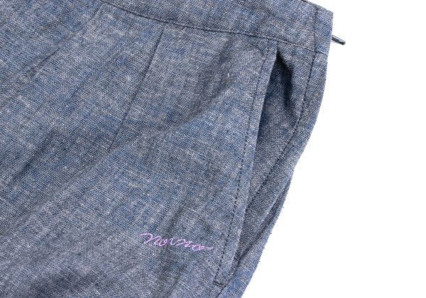 マドモアゼルノンノンMademoiselle NON NON インディゴ染めコットン