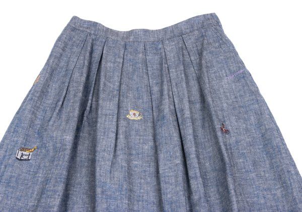 マドモアゼルノンノンMademoiselle NON NON インディゴ染めコットン