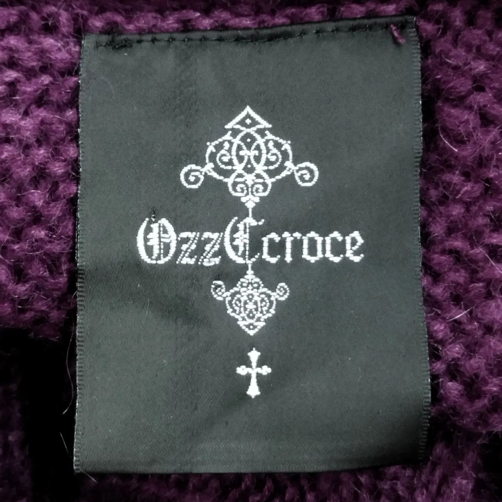 Ozz Croce / 魔法陣プリント フードロングカーディガン Ozz On OZZON 