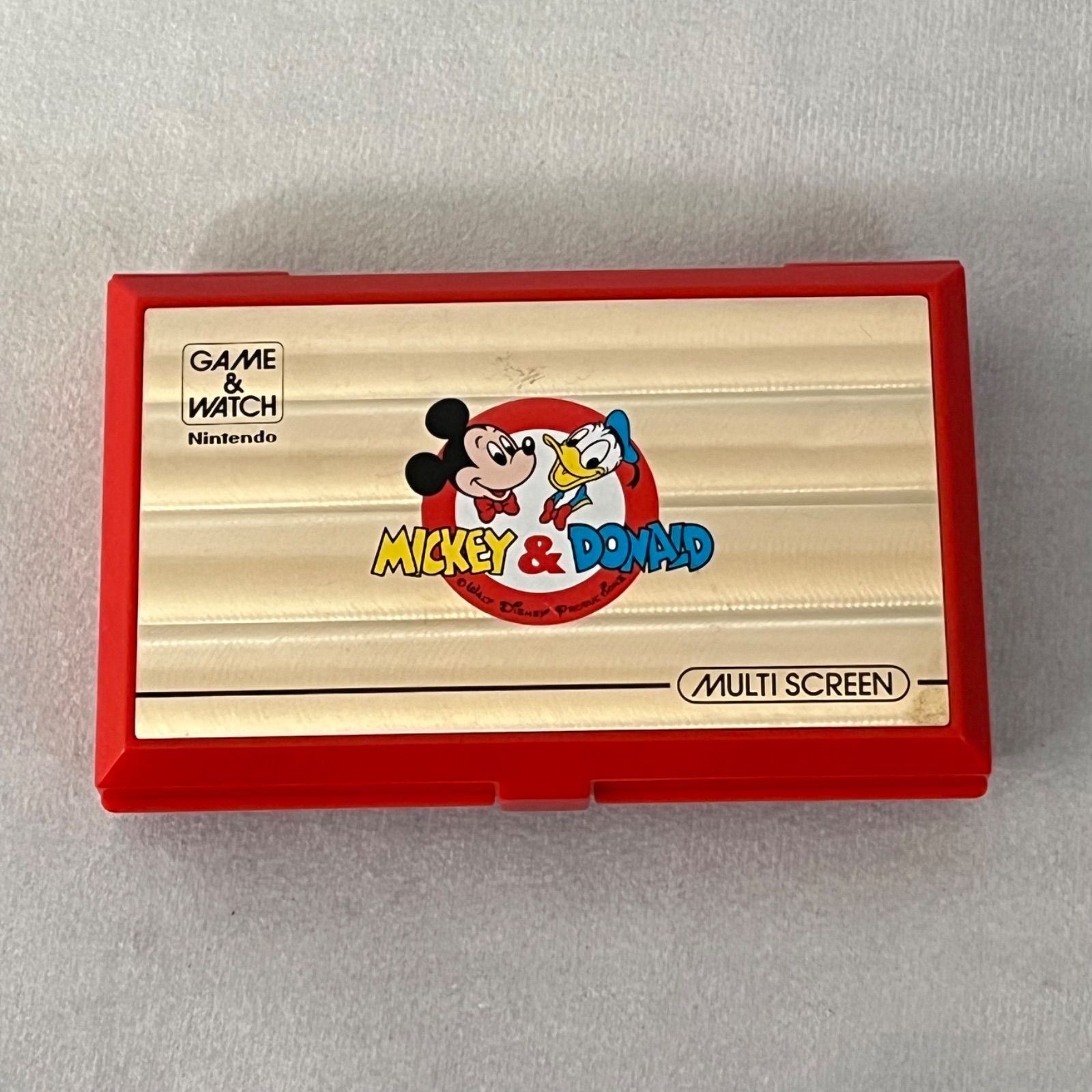 管2602-185】任天堂 Nintendo ゲーム＆ウォッチ ミッキー＆ドナルド DM