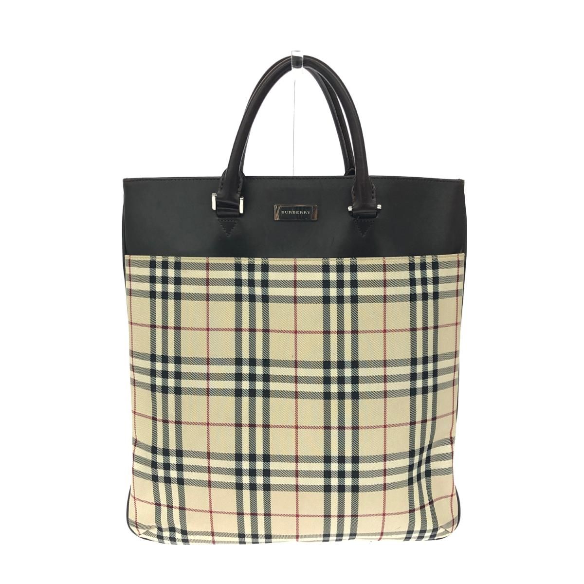 BURBERRY LONDON バーバリーロンドン トートバッグ ノバチェック 