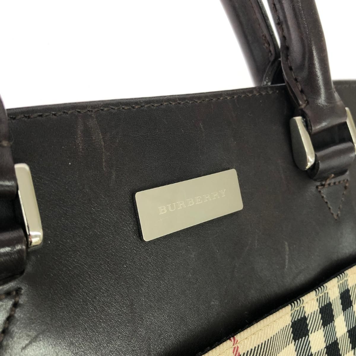 BURBERRY LONDON バーバリーロンドン トートバッグ ノバチェック 