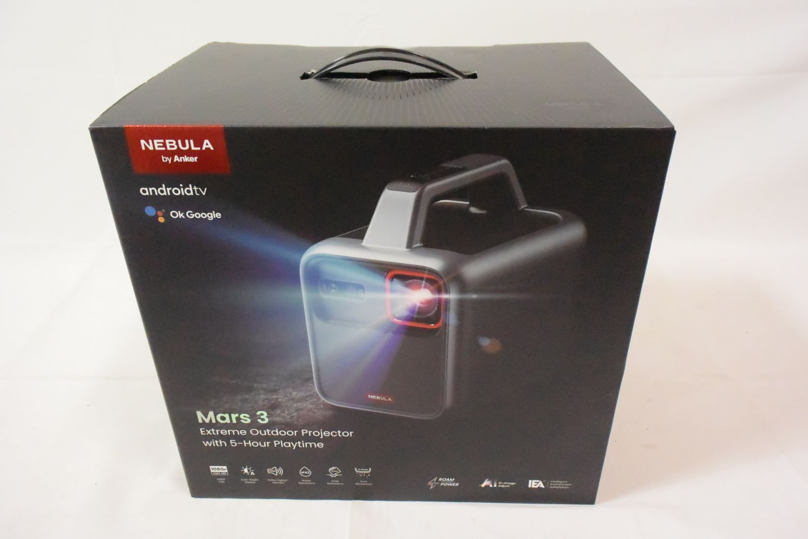 Anker アンカー フルHDプロジェクター Nebula Mars 3 ブラック