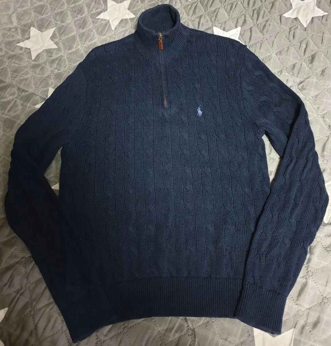 ポロ ラルフ ローレン ハーフジップ ケーブル ニット セーター