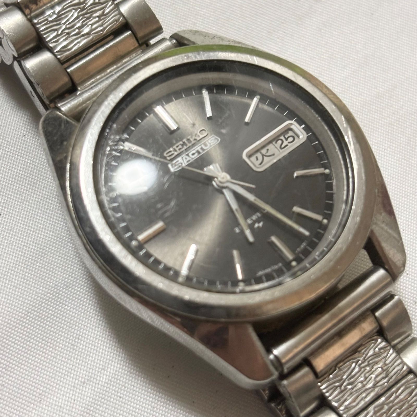 送料無料 SEIKO|セイコー|セイコー5|アクタス|7019-7040|自動巻き腕時計|21石|デイデイト|動作品|稼働品|