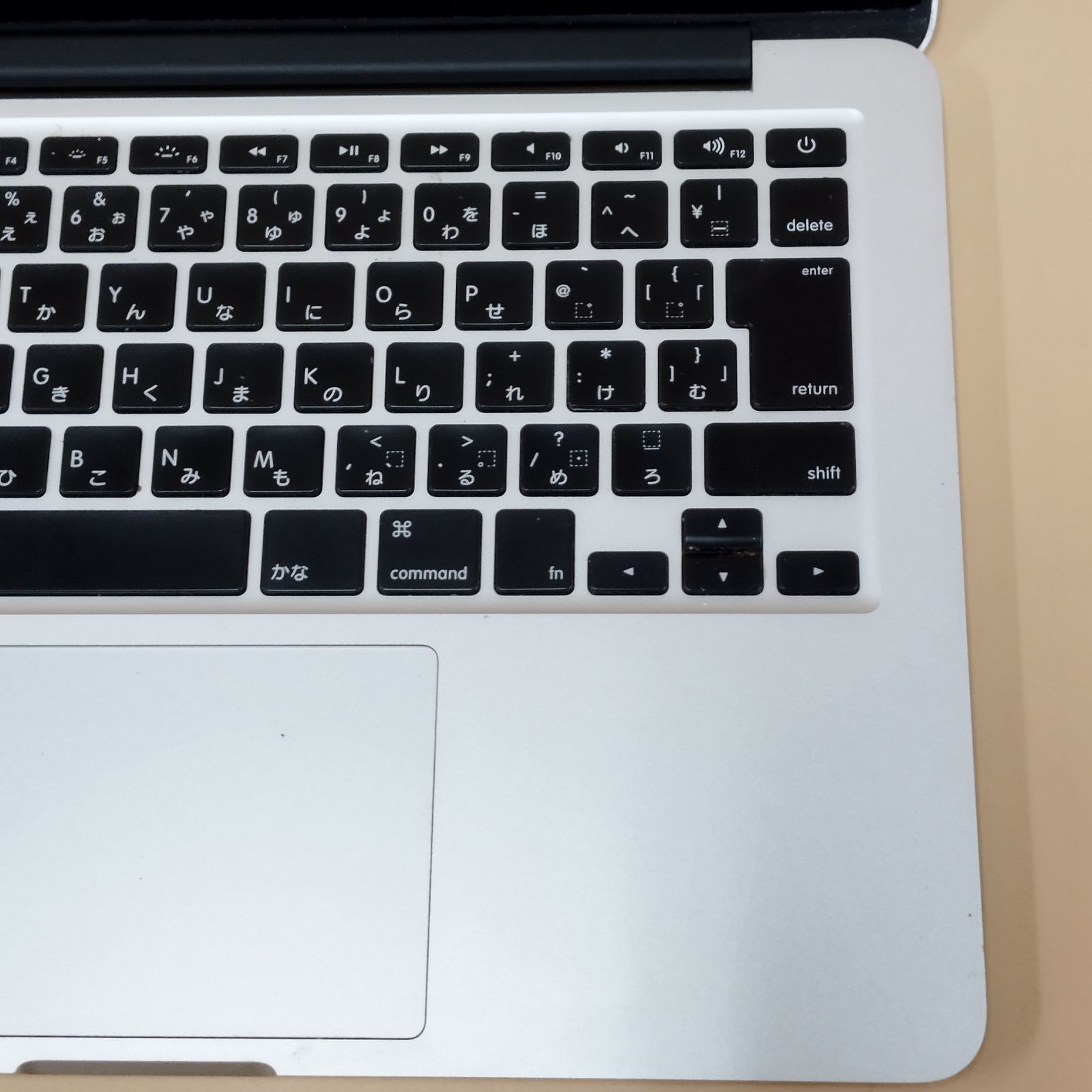 D29570】ジャンク MacBook Pro Retina Early 2015 13インチ シルバー