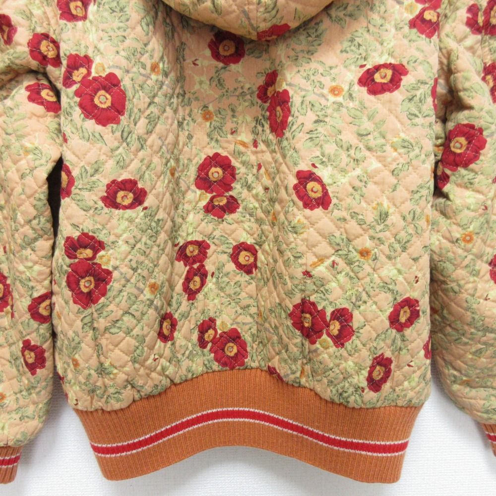 良品 PINKHOUSE ピンクハウス 花柄 キルティング 2WAYブルゾン