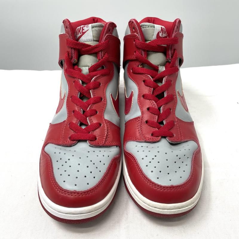 【中古】NIKE DUNK HIGH LE 99年製 スニーカー 27cm 630325-061 オレンジ グレー スニーカー ナイキ ダンク[17][240017754420] 中古】NIKE DUNK HIGH LE 99年製 スニーカー 27cm 630325-061 オレンジ
