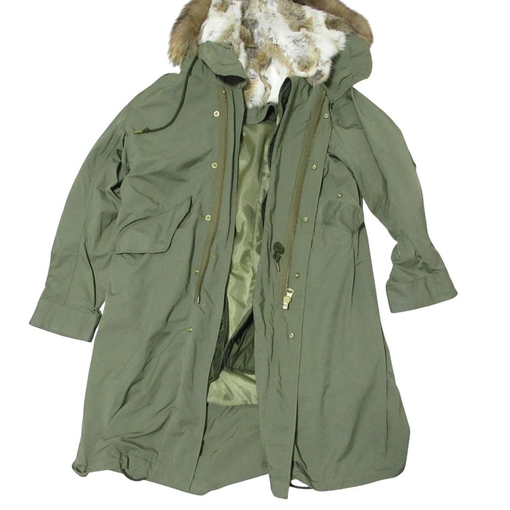 美品 Deuxieme Classe ドゥーズィエムクラス ラビットラクーンファー