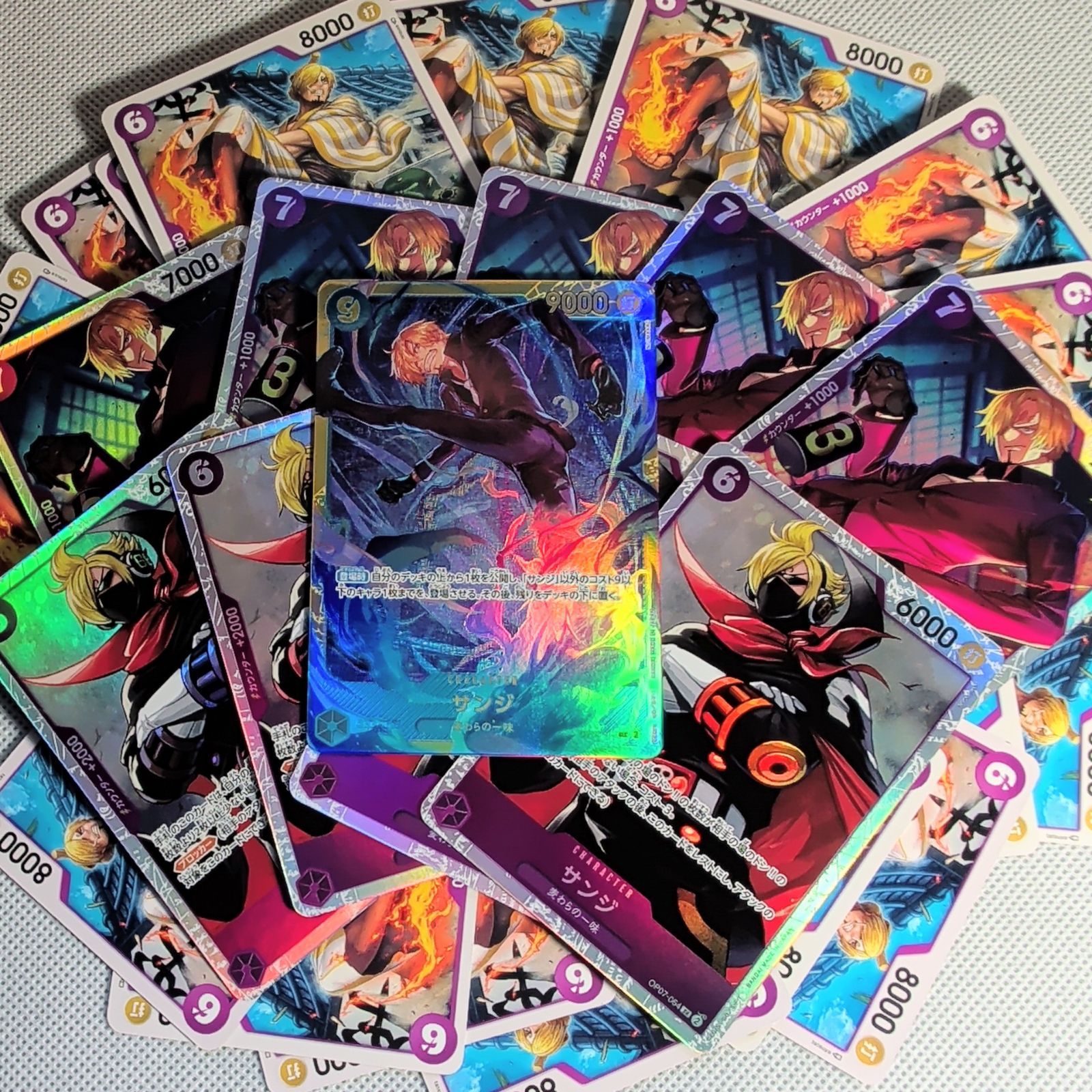 33枚】ワンピースカード サンジ 推し活 無限回収 デッキパーツ まとめ