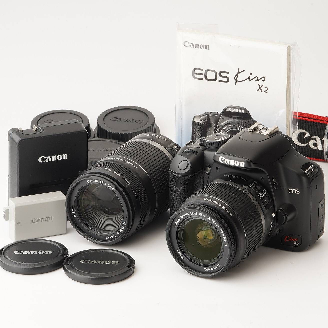 Canon EOS X2 55-250mmレンズセット USED 【公式通販】