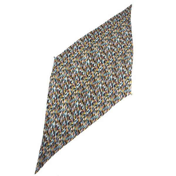 イッセイミヤケISSEY MIYAKE プリーツ総柄プリントスカーフ マルチ