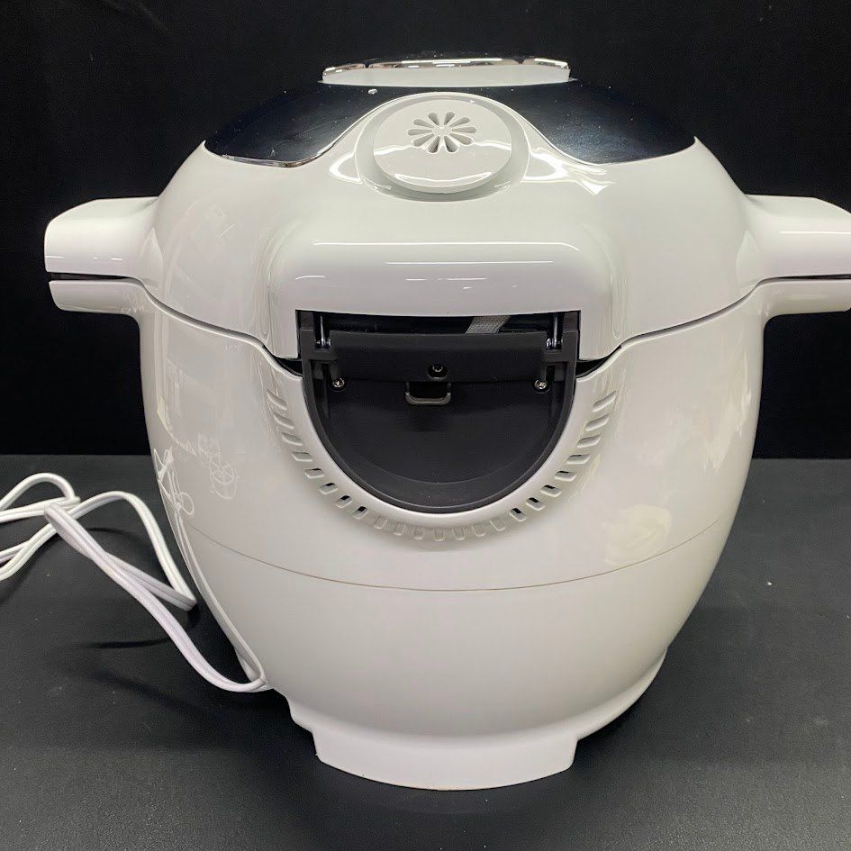 T-fal 電気圧力鍋 Express ホワイト 6L 動作確認済み - メルカリ