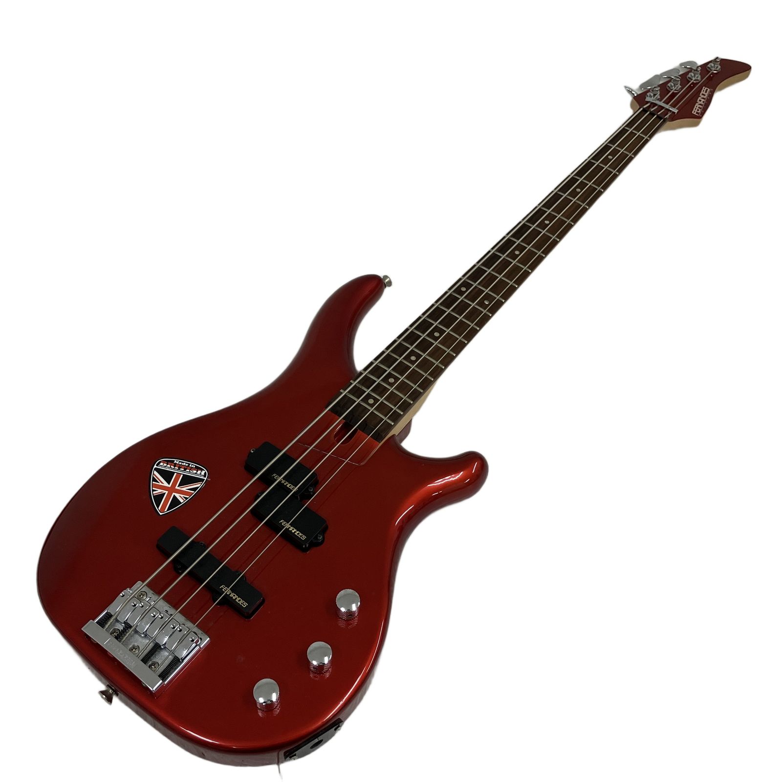 Fernandes FRB-45 エレキベース メタリック レッド フェルナンデス
