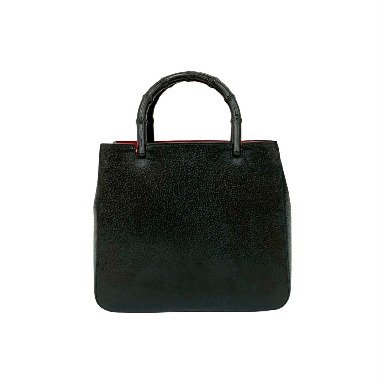 未使用保管品 希少品 GUCCI グッチ ロゴ 刻印 バンブー スウェード