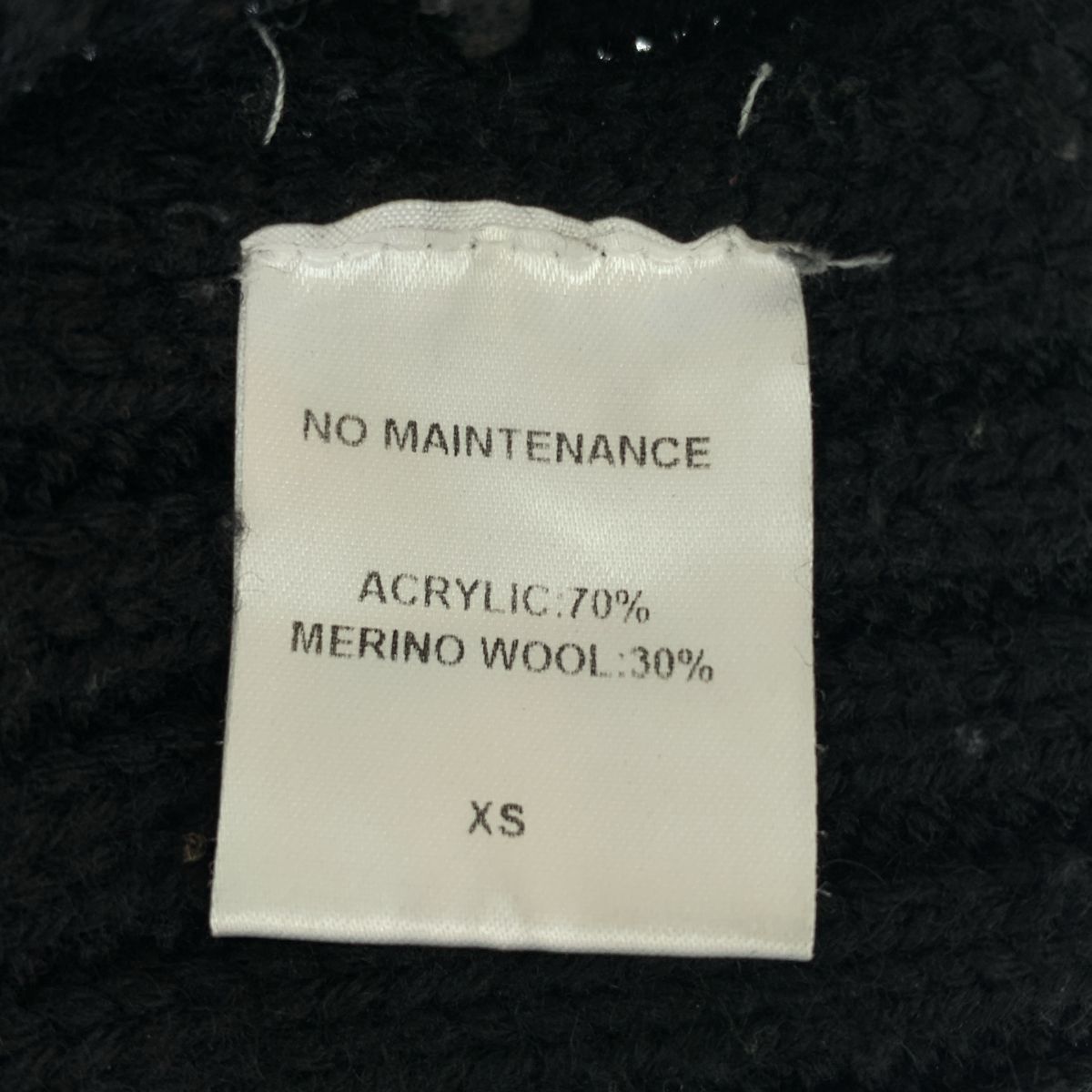 NO MAINTENANCE / ノーメンテナンス | FISHERMAN KNIT リブ