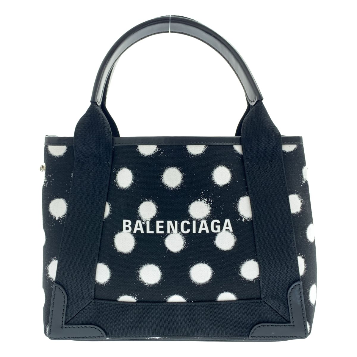美品】 BALENCIAGA / バレンシアガ | Cabas XS キャンバス ドット 