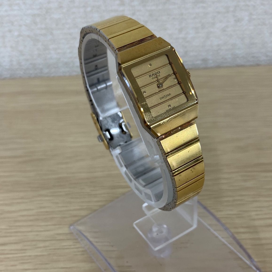 2【不動品】RADO ラドー ダイヤスター ゴールド 腕時計【時計】【0.5