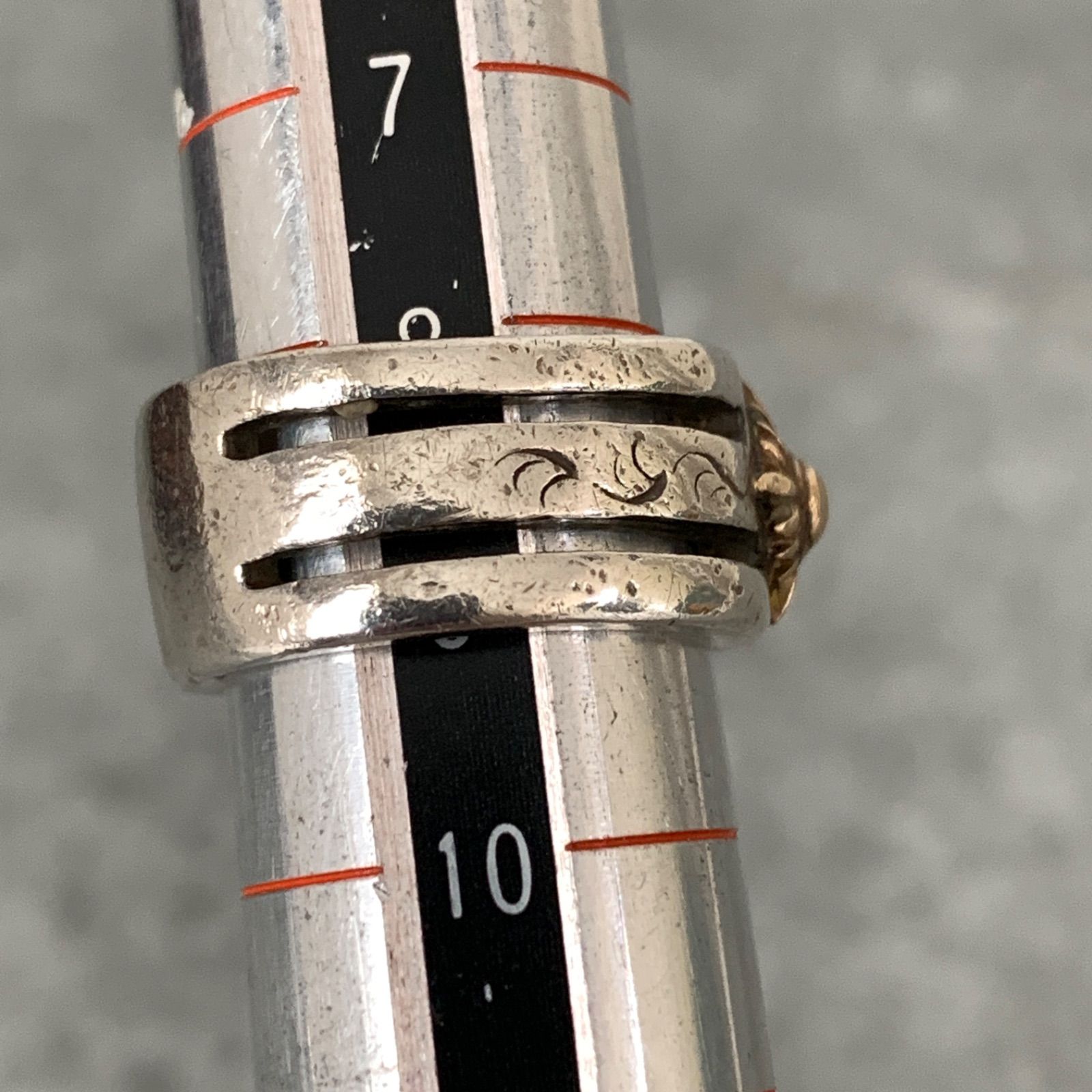 中古】アリゾナフリーダム リング 9号 SV925 K18 M80218-1 - メルカリ