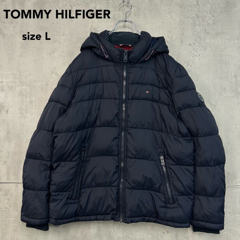 美品 TOMMY HILFIGER トミーヒルフィガー 中綿ダウンジャケット 