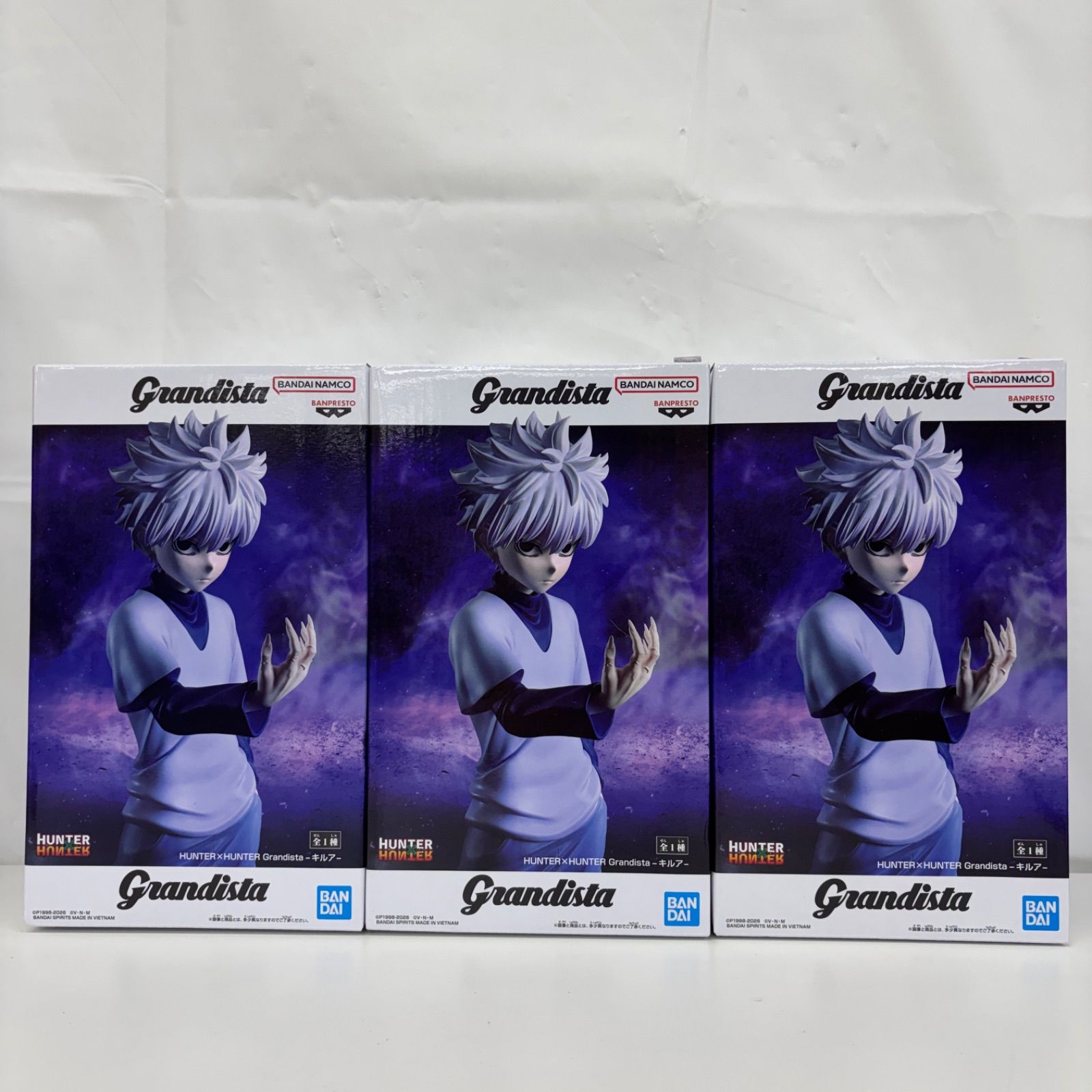 未開封 HUNTER×HUNTER Grandista キルア 3個セット LF2634 f101 - メルカリ