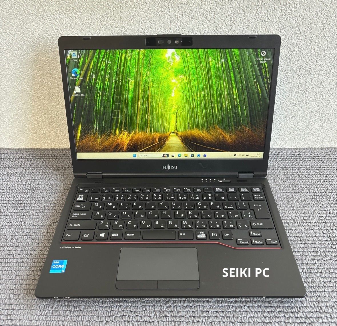 富士通lifebook U7311/F i5-1145G7 メモリ8GB SSD 256GB Win11 顔認証