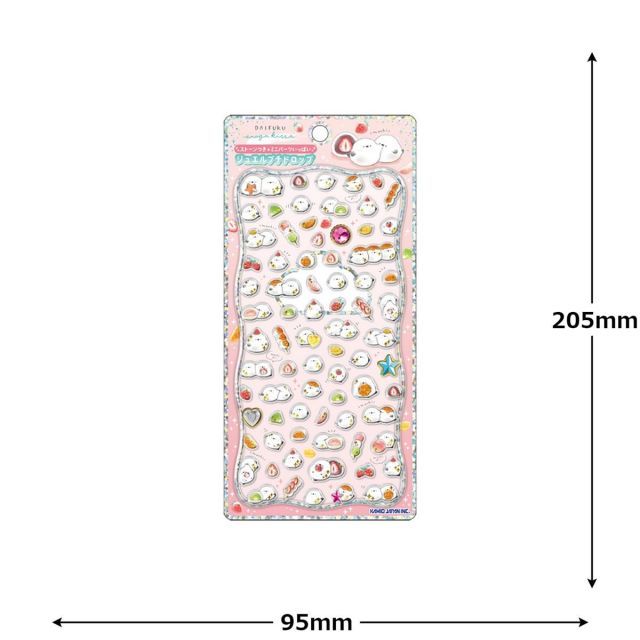 ERIKA＊確認用 カミオジャパン シール ジュエルプチドロップシール だいふくエナガ