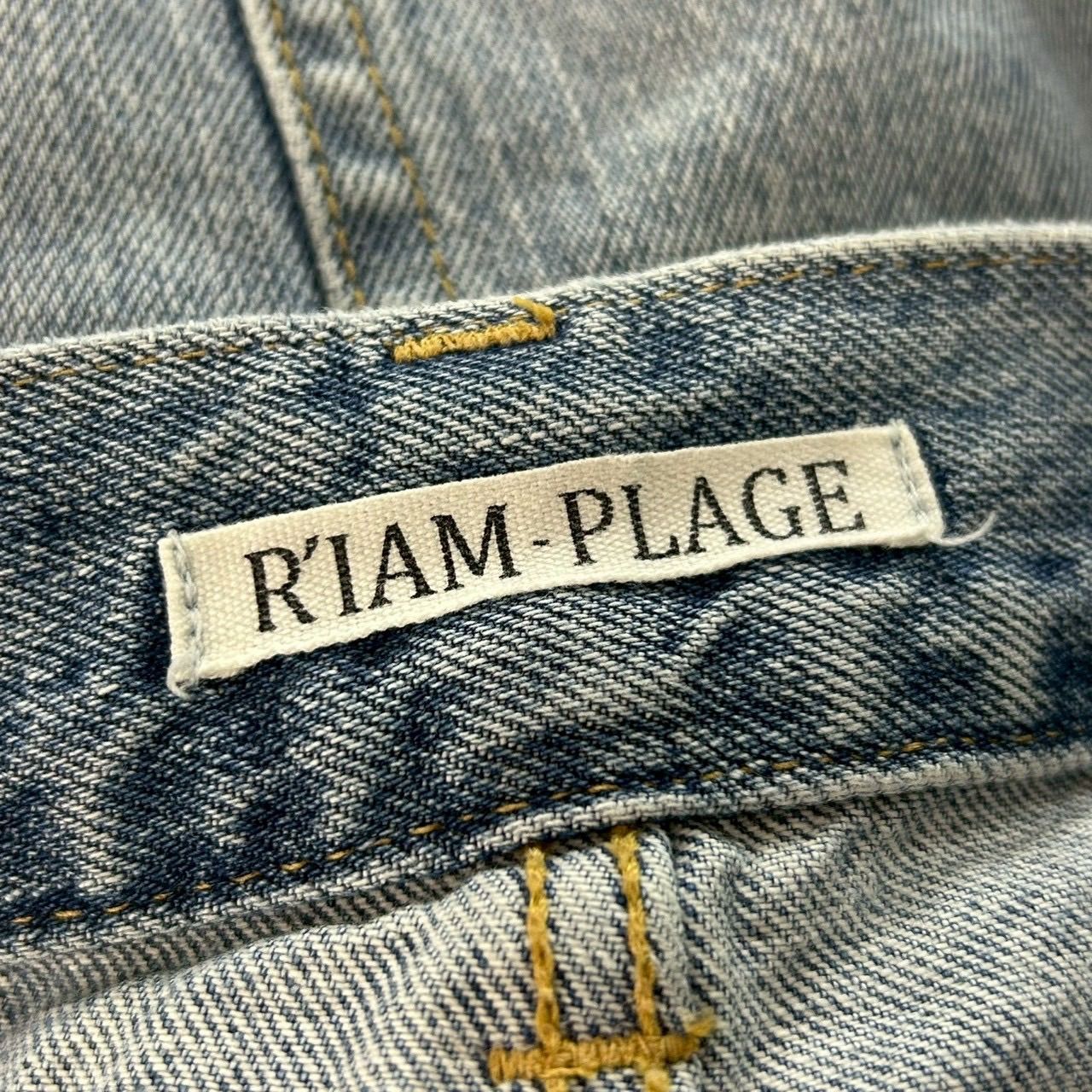 日本製 R'IAM Plage Denim Jeans Wide リアムプラージュ ワイド デニム