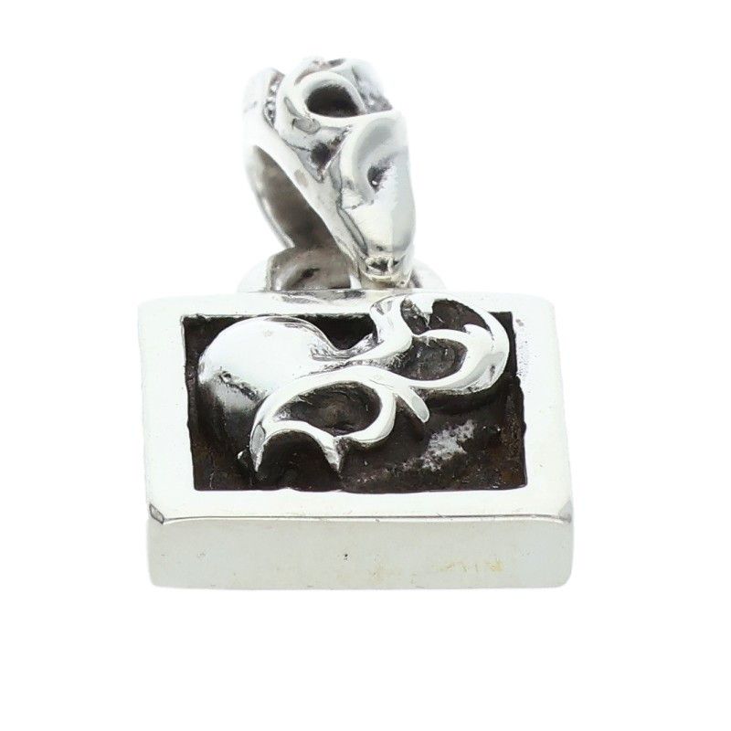 クロムハーツ FRAMED HEART/フレームドハート チャーム/シルバー