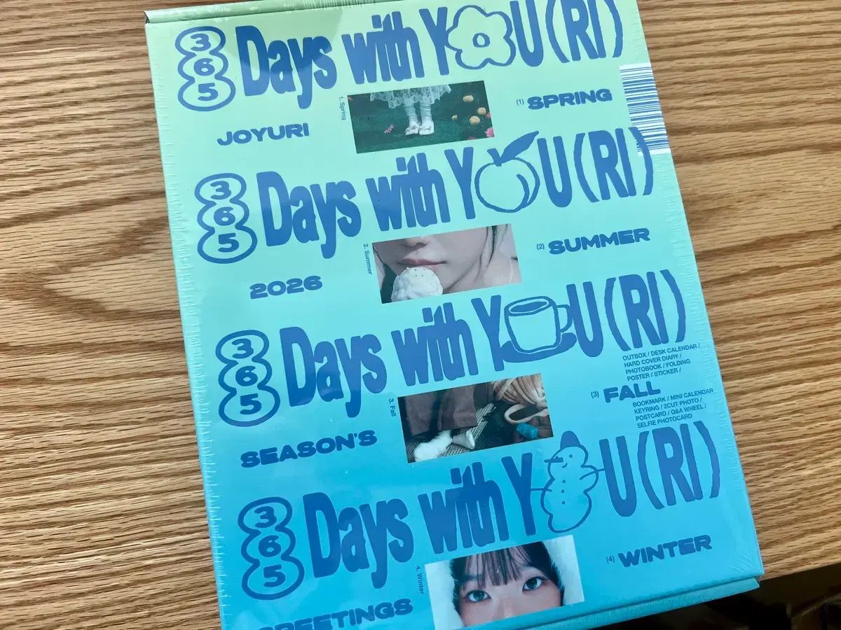 未開封 チョ・ユリ(JO YURI) 365 Days with You シーグリ シーズン 