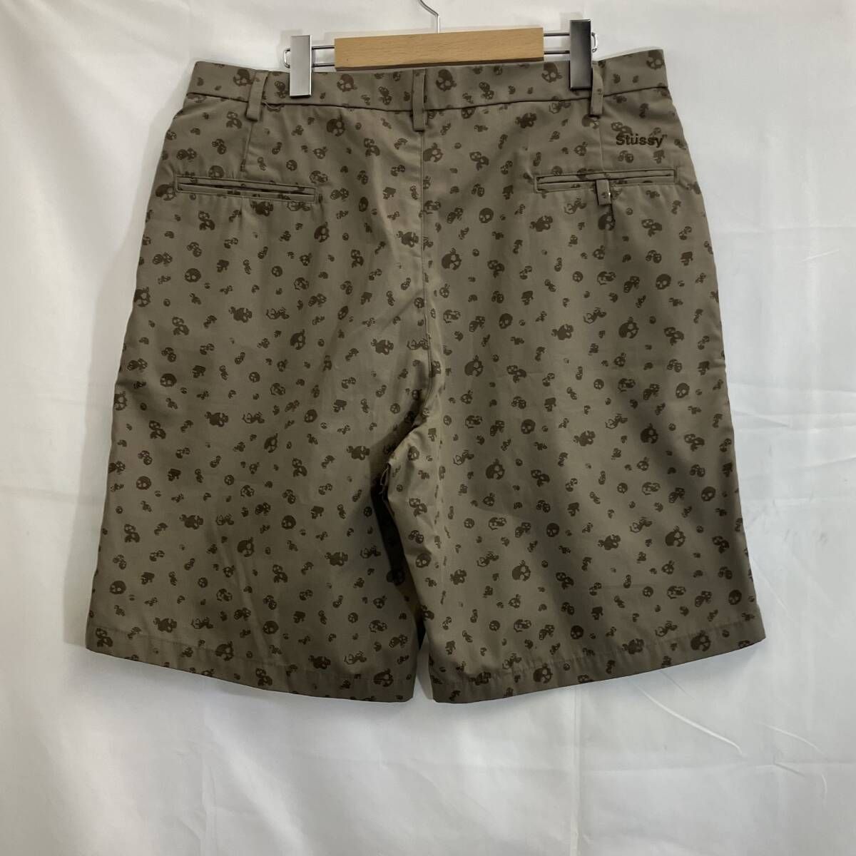 STUSSY ステューシー スカルハーフパンツ メンズ STUSSY ステューシー スカルハーフパンツ