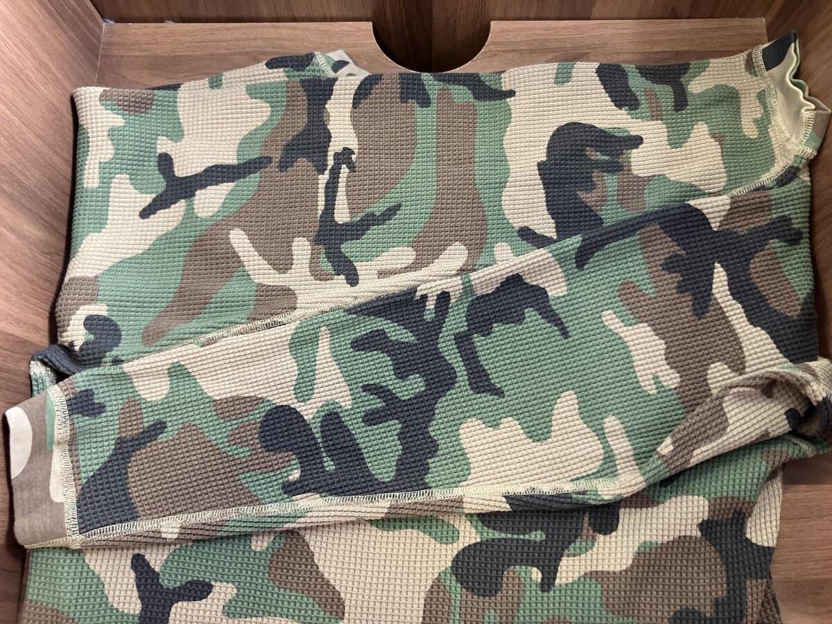 Stussy Thermal Camo Mサイズ Stussy Basic Thermal Woodland Camo 