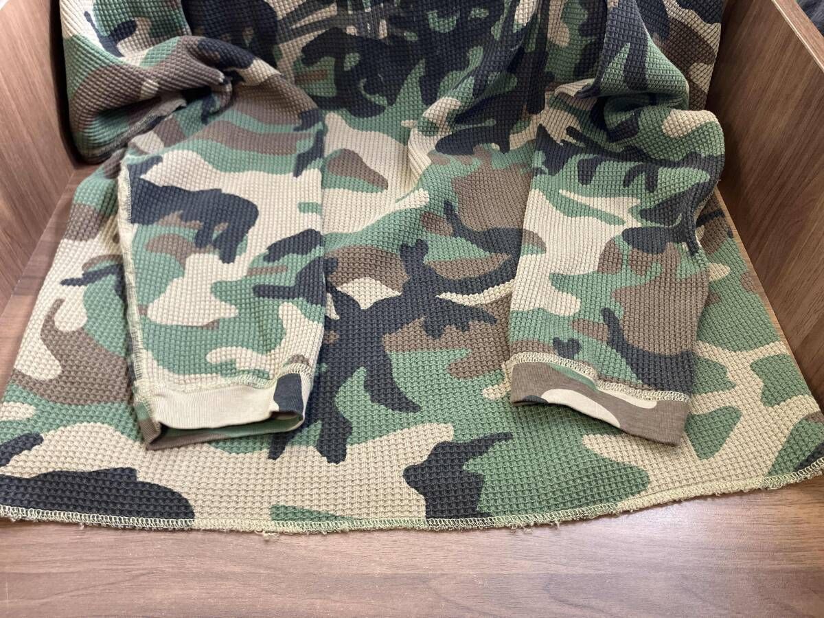 Stussy Thermal Camo Mサイズ Stussy Basic Thermal Woodland Camo 