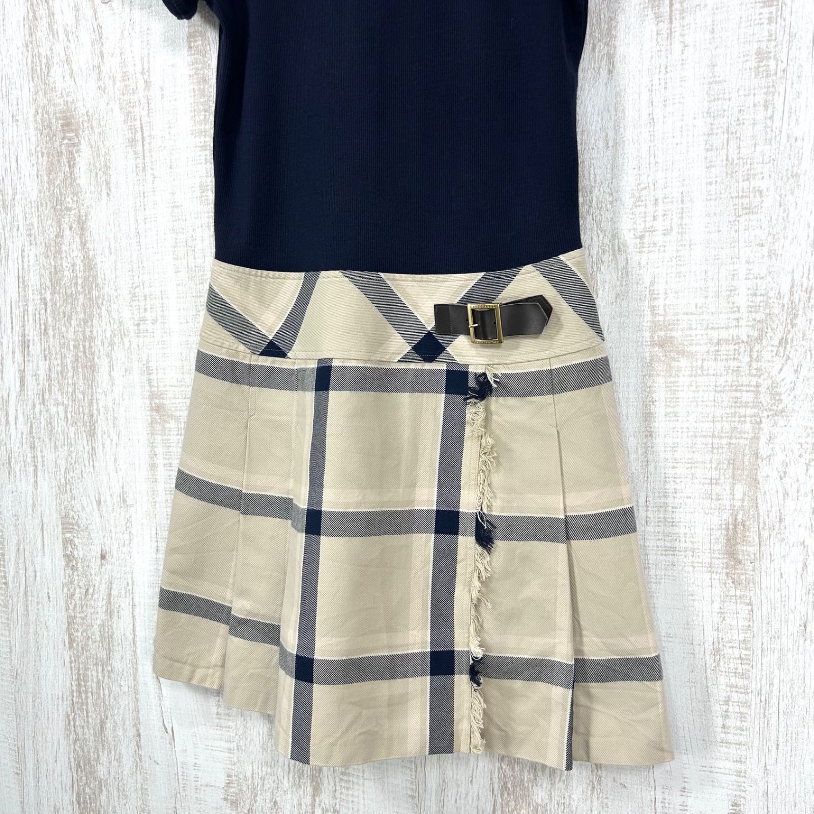 BLUE LABEL CRESTBRIDGE ブルーレーベルクレストブリッジ チェック 