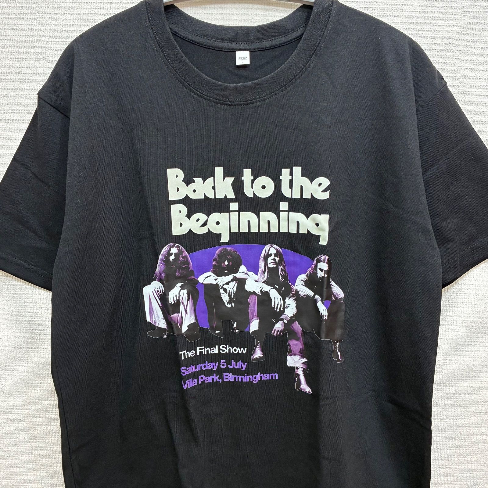 新品 ブラックサバス BLACK SABBATH オジーオズボーン バンドTシャツ