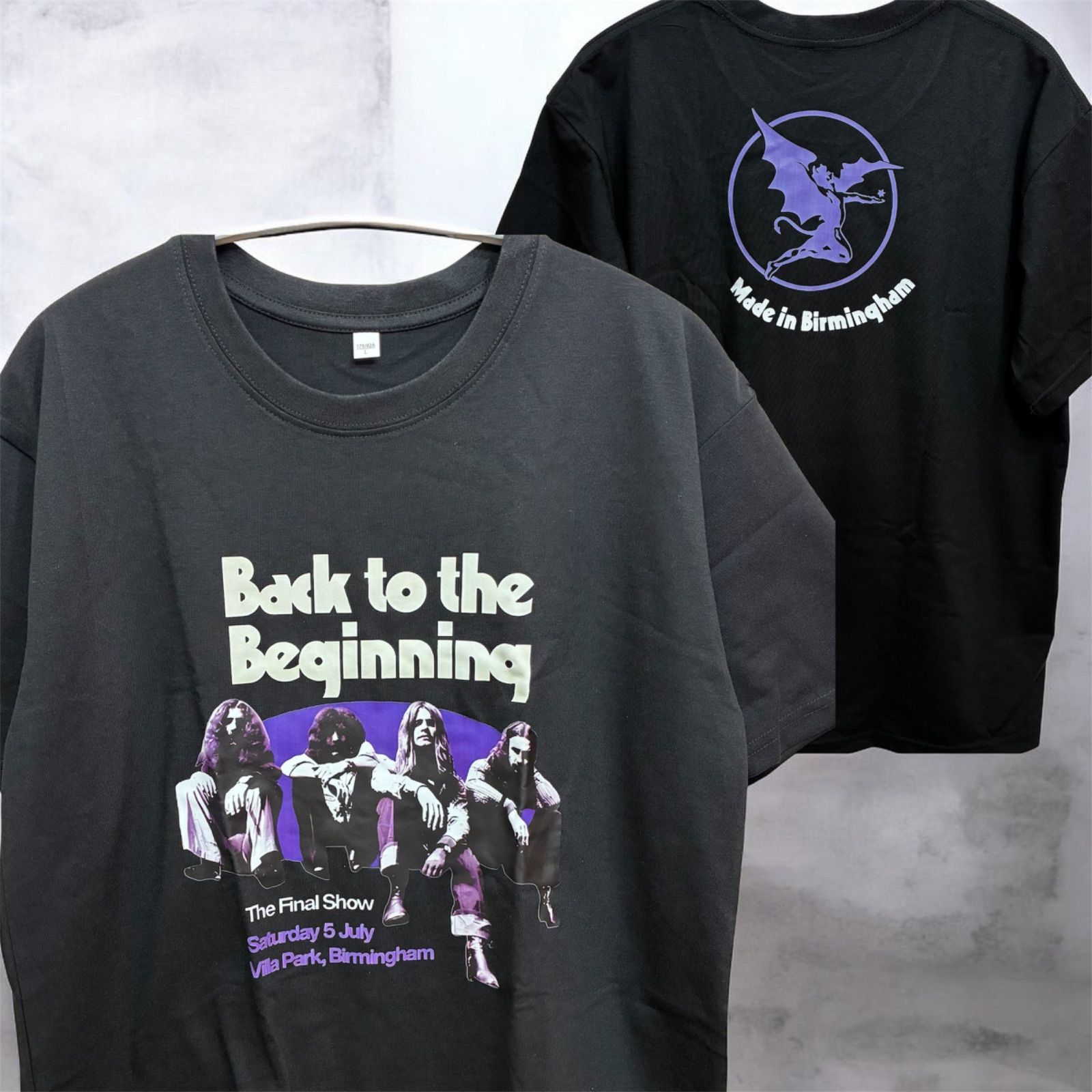 新品 ブラックサバス BLACK SABBATH オジーオズボーン バンドTシャツ