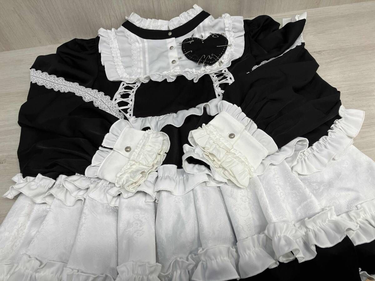 DimMoire ディムモアール フリルに埋もれて見る悪夢ドレス DIM25-003-1 