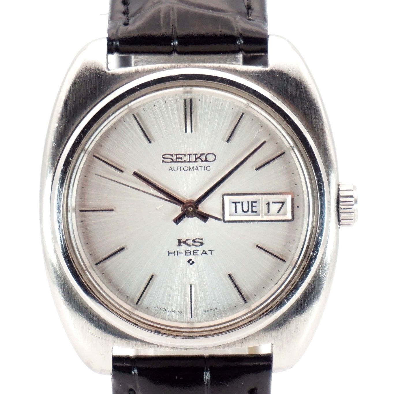 SEIKO セイコー King Seiko 5626-7070 ハイビート 自動巻き デイデイト メンズ ヴィンテージ 時計 KS 名機 国産 機