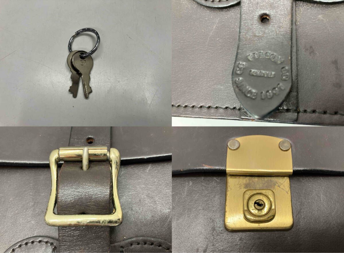 FILSON フィルソン オールレザーブリーフケース サッチェルバッグ 革 