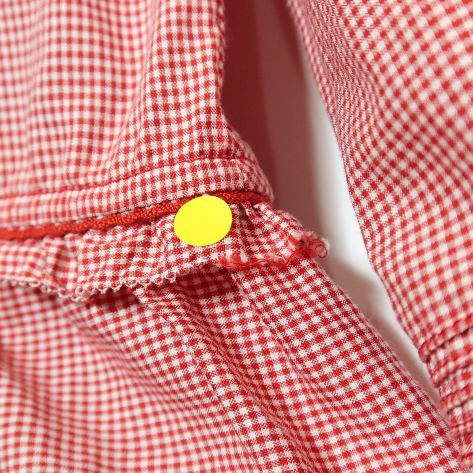 ピンクハウス☆リボンいっぱい♪ギンガムチェックのローンブラウス は