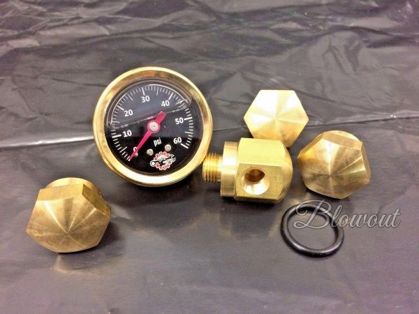 1957 1957年以降ショベル 真鍮ブラス ロッカーボックスシャフト オイル 