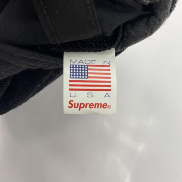 【中古】Supreme 17AW Dotted Arc 5-Panel Cap ベースボールキャップ 黒 シュプリーム[91][240091402171] 中古】Supreme 17AW Dotted Arc 5-Panel Cap ベースボールキャップ 黒