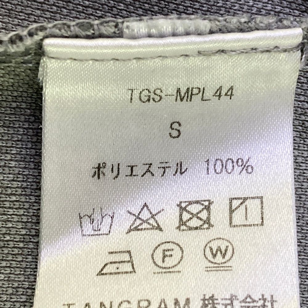 TANGRAM ポロシャツ グレー Sサイズ サイズ：S TANGRAM タングラム 半袖ポロシャツ グレー系 [240101617048