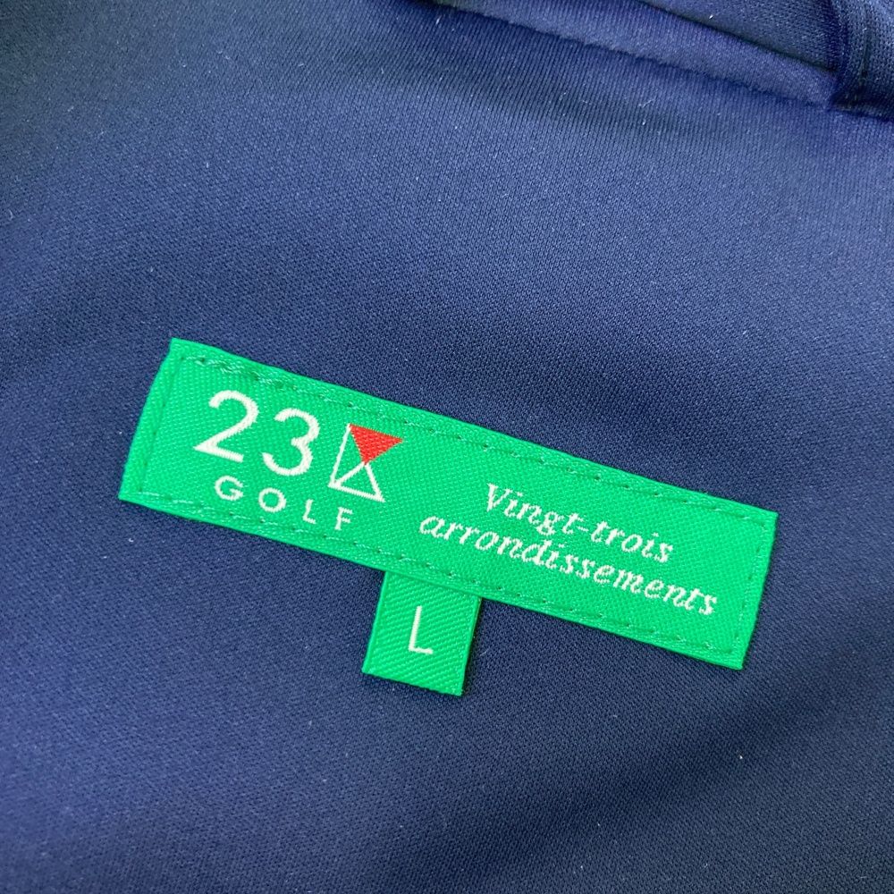 サイズ：L 23区GOLF ニジュウサンクゴルフ 2WAY 中綿ジャケット