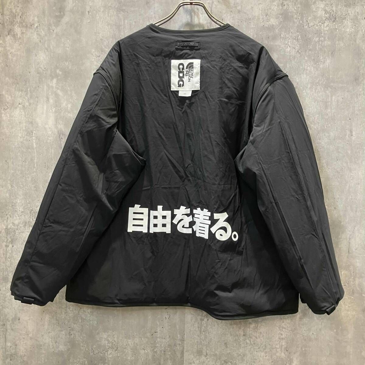 24AW THE NORTH FACE ×CDG キルティングリバーシブル中綿ジャケット 