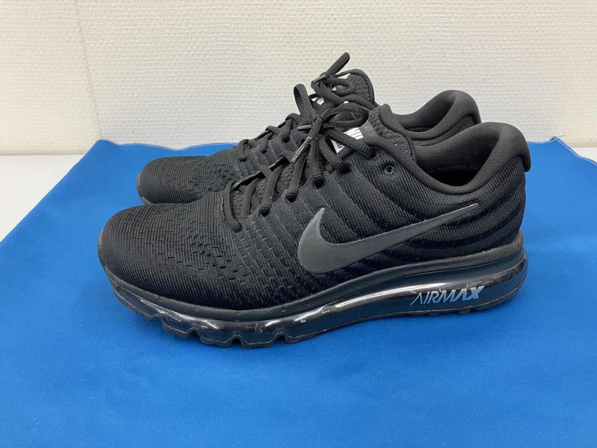 本体のみ】 NIKE ナイキ 849559-004 AIR MAX 2017 Triple Black エア 