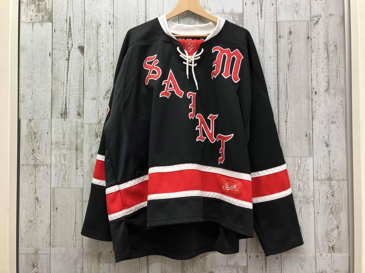 SAINT TEE MICHAEL ゲーム ブラック×レッド セントマイケルゲーム 